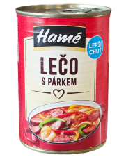 Hamé Lečo s párkem 400g