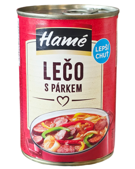 Hamé Lečo s párkem 400g
