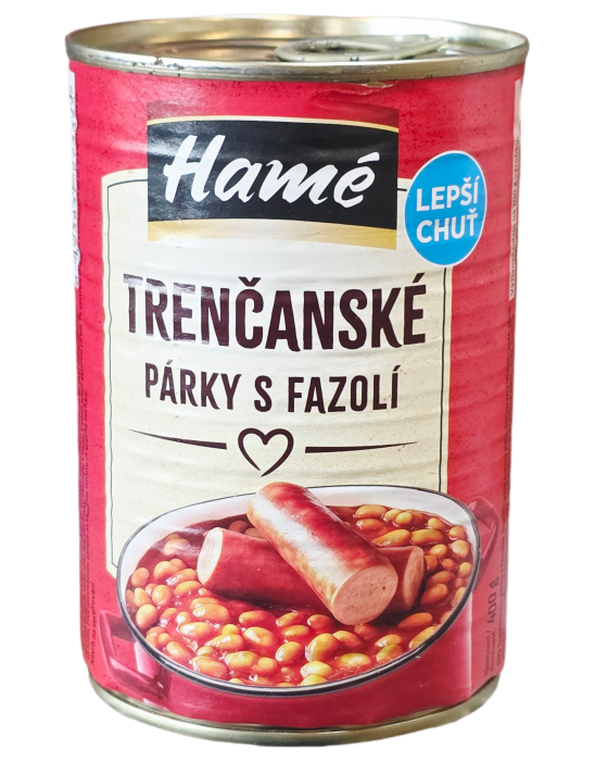 Hamé Trenčanské párky s fazolí 400g