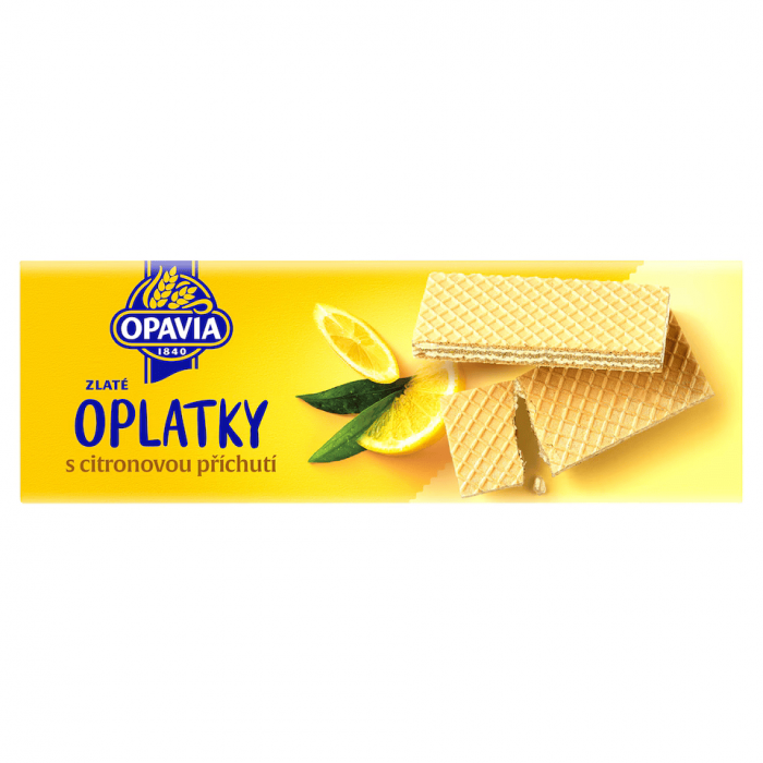 Zlaté oplatky Citronové 146g