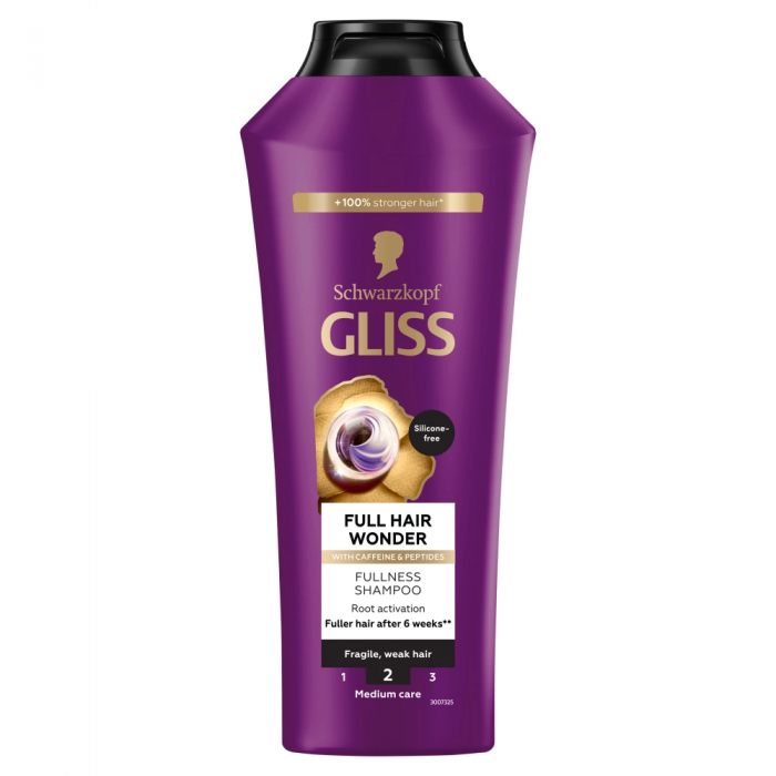 GLISS Šampon 400ml Full Hair Wonder