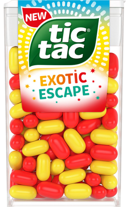 Tic Tac 54g Exotic Escape