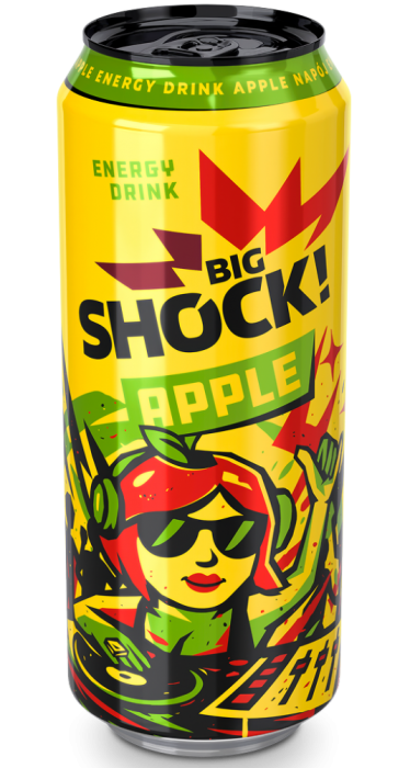 Big Shock 500ml Apple
