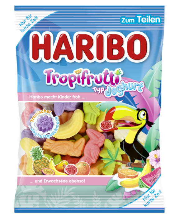Haribo 160g Tropifrutti Yoghurt