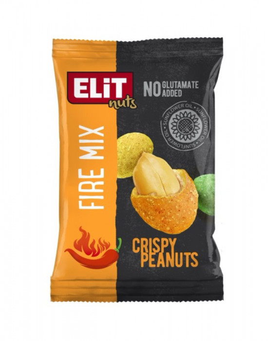 ELIT Arašídové Chipsy 70g Fire Mix