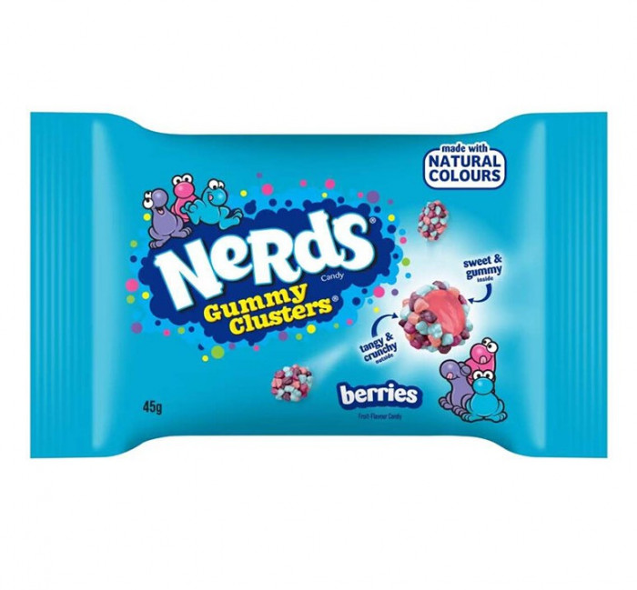 Nerds Gummy Clusters Berries 45g