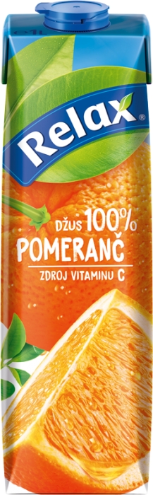 Relax 1L 100% Pomeranč TP EXP 7/26