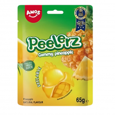 Amos Peelerz želé bonbóny s příchutí Ananasu 65g