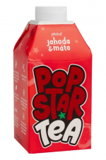PopStar Tea 0,5L Jahoda & Máta