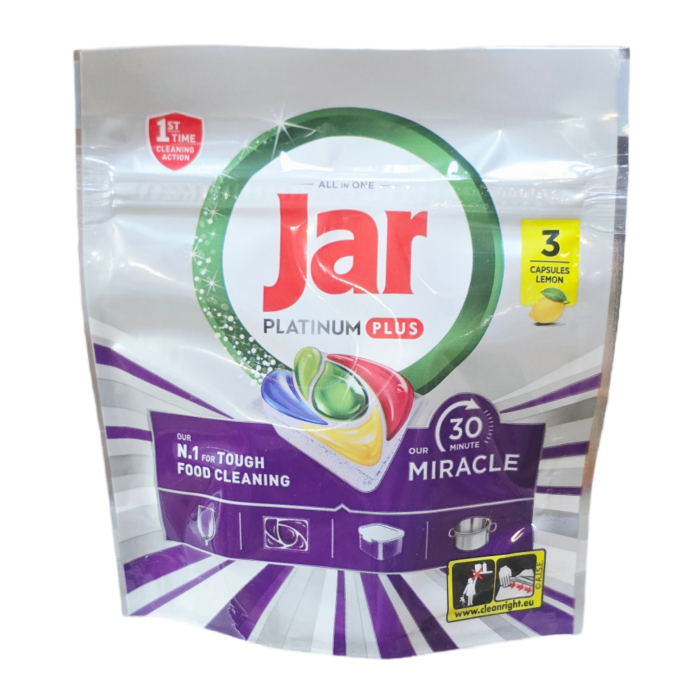 Jar kapsle Platinum Plus 3ks