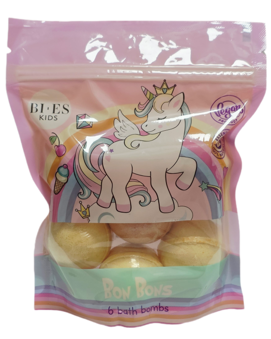 Bi-Es šumivé koule v sáčku UNICORN 330g ( 6x55g )