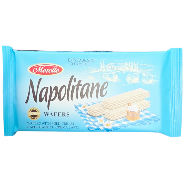 Morello Napolitane wafers Mléčná 50g