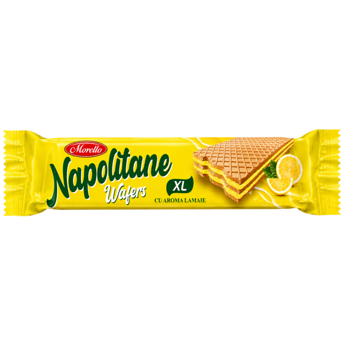 Morello Napolitan wafers XL 42g Citron