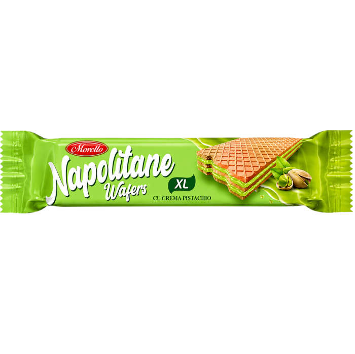 Morello Napolitan wafers XL 42g Pistácie