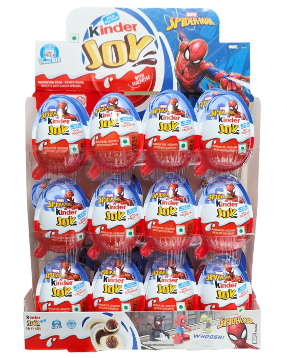 Kinder Joy T24 Spider-Man exp. 28/9/26