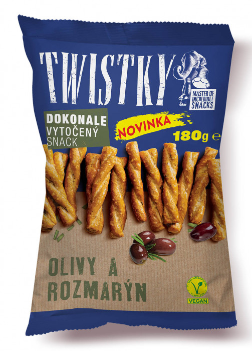 TWISTKY pečené & Olivy a Rozmarýn 180g