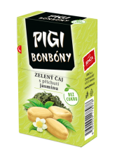 Jemča Pigi bonbóny černý čaj a jasmin 38g