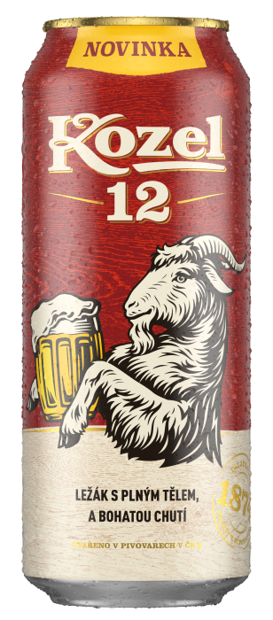 Kozel 12° Plech
