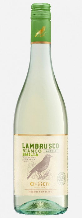 LAMBRUSCO UCCELLINO BIANCO Amabile Dell Emilia IGT 0,75L