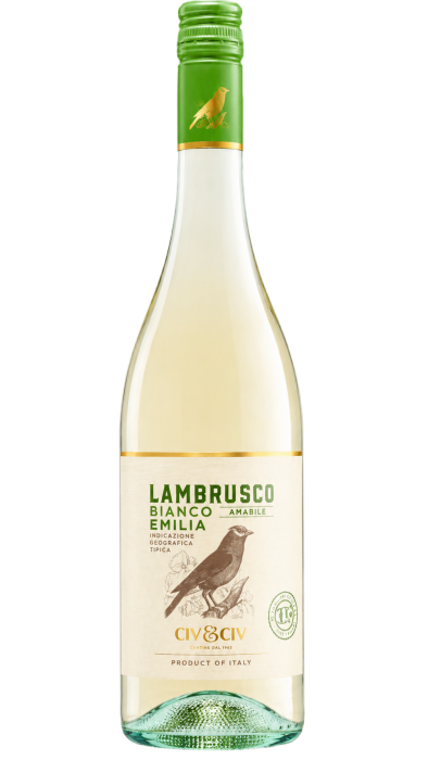 LAMBRUSCO UCCELLINO BIANCO Amabile Dell Emilia IGT 0,75L
