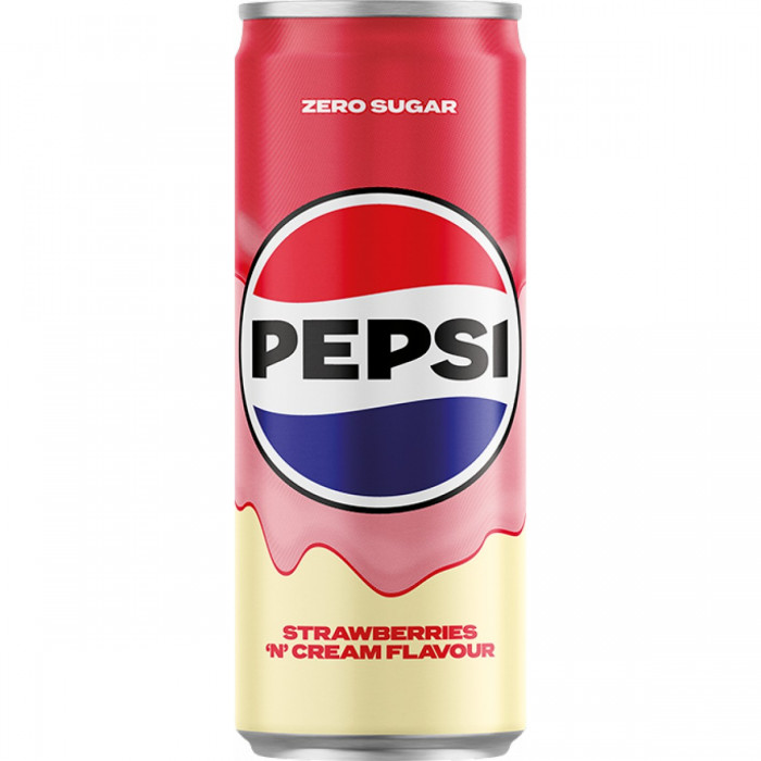 Pepsi 250ml Strawberries Cream