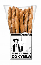 Mini Tyčinky od Cyrila solené 90g