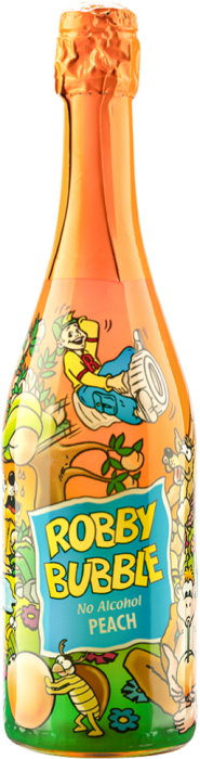Robby Bubble Broskev 750ml