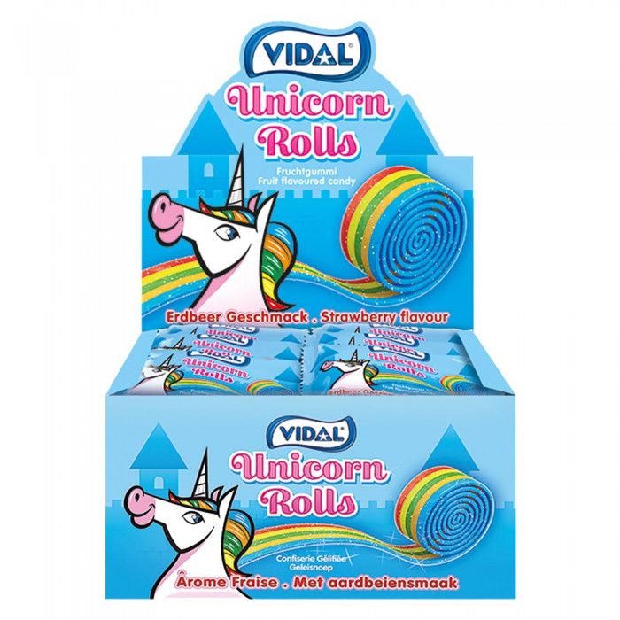 Vidal Unicorn Rolls 19g