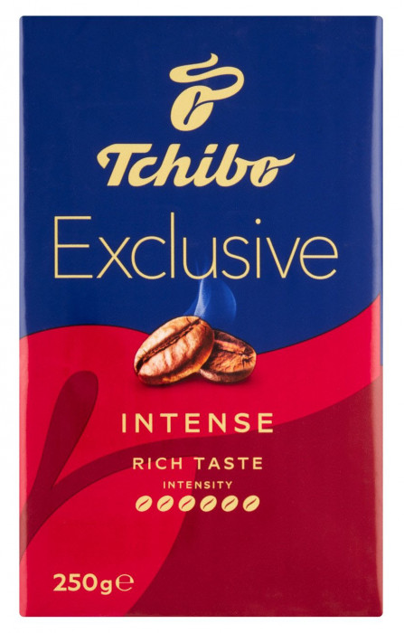 TCHIBO Exclusive Intense mletá káva 250g