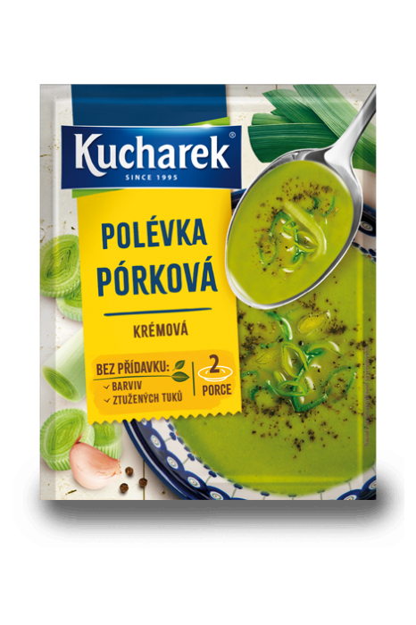 Kucharek Pórková polévka krémová 50g