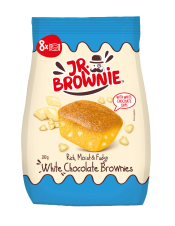 Mr. Brownie BÍLÁ čoko 200g