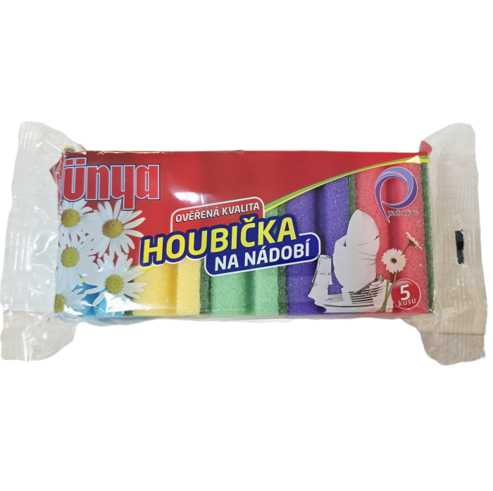 Houbička na nádobí 5ks