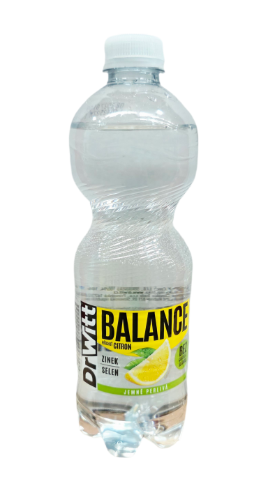 Dr Witt Balance jemně perlivá 0,5L Citron