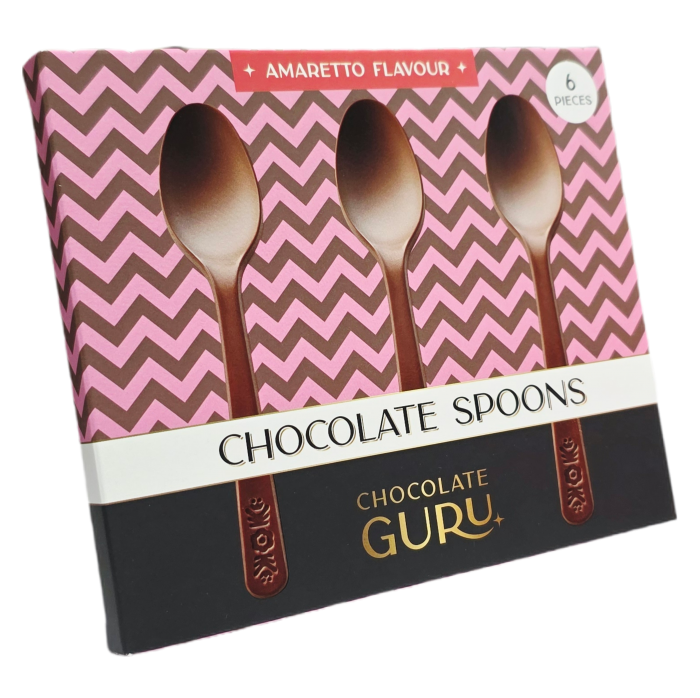 GURU Chocolate Lžičky - Amaretto Flavour 54g
