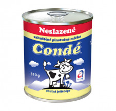 Condé Neslazené zahuštěné plnotučné mléko 310g