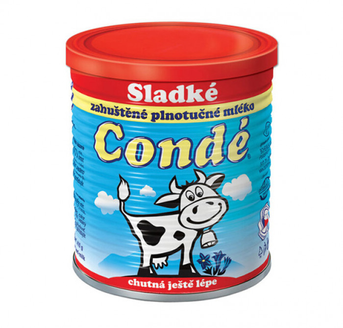 Condé Sladké zahuštěbé plnotučné mléko 400g