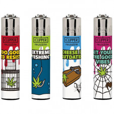 Clipper zapalovač Green Bait