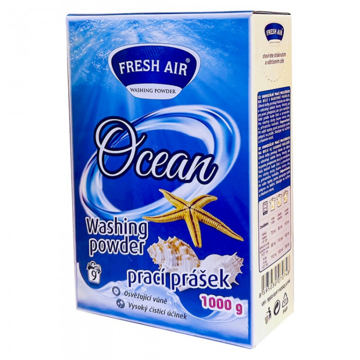 Fresh Air prací prášek Oceán - UNIVERSÁL 1kg