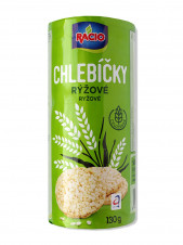 RACIO Celozrnné chlebíčky rýžové 130g