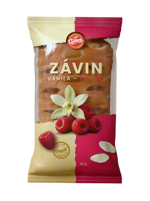 Závin Duo Vanilka-Malina 110g