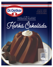 Dr. Oetker Premium Puding Hořká Čokoláda 40g