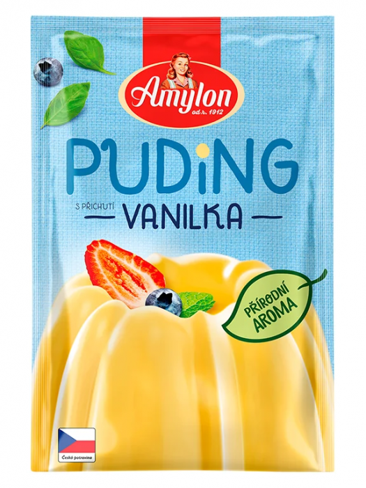 Amylon Puding s příchutí vanilka – přírodní aroma 37g