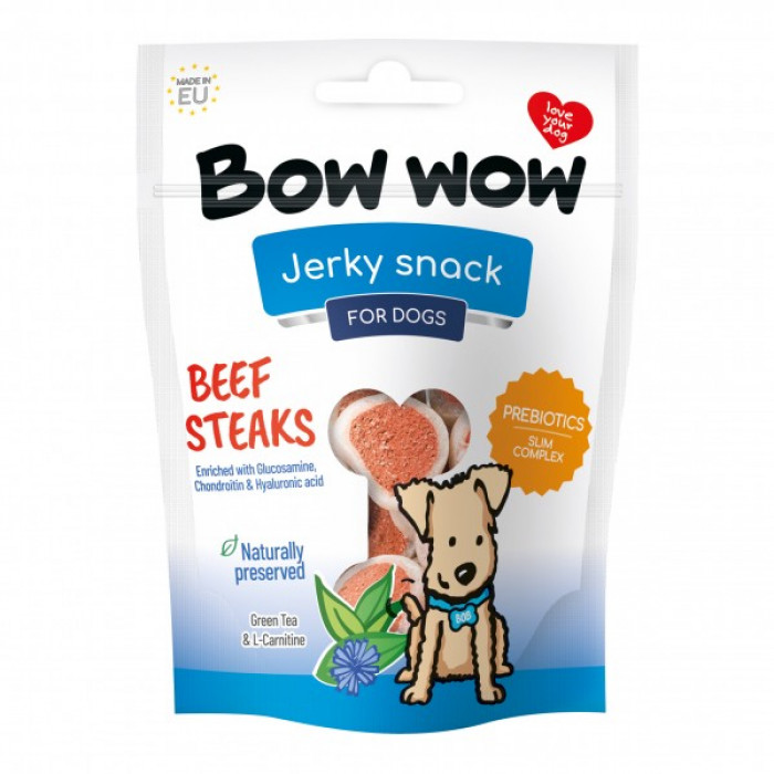 Bow Wow Hovězí kotletky 80g doypack
