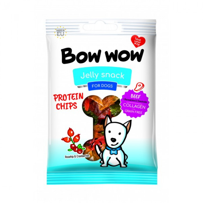 Bow Wow Kolagenové chipsy 60g sáček