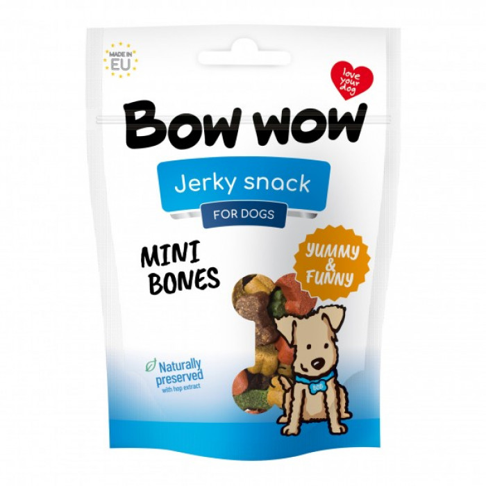 Bow Wow Mini kostičky 80g doypack
