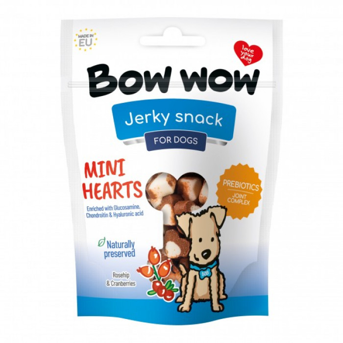 Bow Wow Mini srdíčka 80g doypack