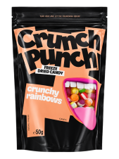 Crunch Punch Crunchy Rainbows 50g