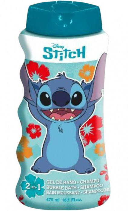 Disney Stitch 2v1 475ml Šampon & Pěna