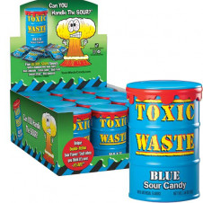 Toxic Waste Blue kyselé bonbonky 42g
