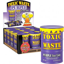 Toxic Waste Purple kyselé bonbonky 42g